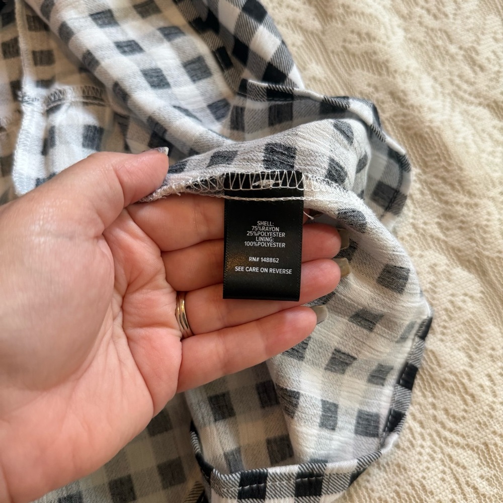 Torrid gingham halter tie tiered maxi dress - Picture 6 of 10